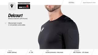 Macron Delcourt ondershirt scheidsrechter  Sportswear