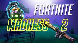 Fortnite Battle Royale Madness - Best Moments Ep.2 Double Rocket Launch Boogie Bomb