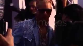 Riff Raff and Katy Perry at the 2014 vma carpet   YouTube