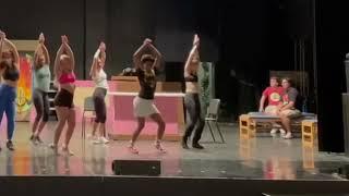 Audrey Ella Garland — Bend and Snap dance break rehearsal