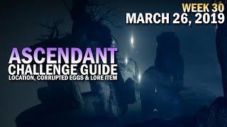 Ascendant Challenge Solo Guide March 26 2019 - Corrupted Eggs & Lore Location Week 30