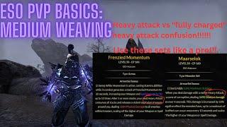 Elder Scrolls Online PvP Basics How to medium attack