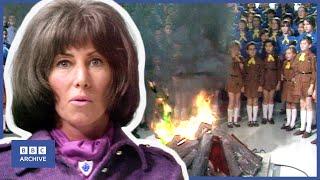 1971 The INFAMOUS Blue Peter CAMPFIRE Incident  Blue Peter  Classic BBC Clips  BBC Archive