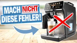 Kaffeevollautomaten Bitte mache nicht DIESE Fehler