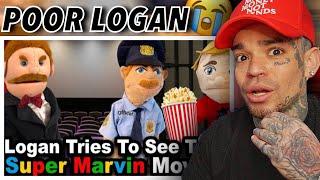 SML Movie Logan Tries To See The Super Marvin Movie reaction