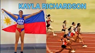 KAYLA RICHARDSON WINS THE GOLD  100 METER WOMENS FINAL  SEA GAMES 2022