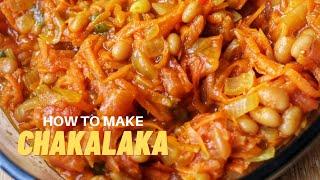 How to make Chakalaka  South African Food  South African Relish