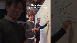 Architects explain. Thermal mass in passive solar design