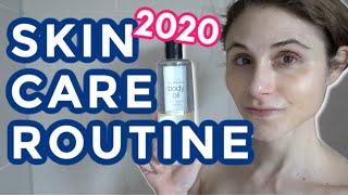 Dermatologists skin care routine AM & PM 2020 Dr Dray