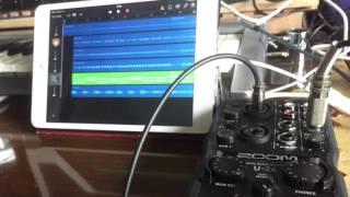 【Gear Demo】ZOOM U-24& iPad Recording