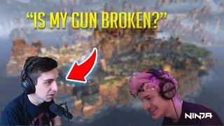Shroud Forgets How To Aim  Gliding Glitch Explained  Apex Legends Highlights #2
