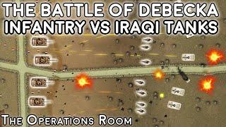 US & Peshmerga Infantry vs Iraqi Tanks The Battle of Debecka 2003 - Animated