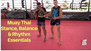 The Basic Muay Thai Stance Rhythm and Balance Explained - For Beginner and Advanced Students