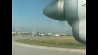 THE SIGHT & THE SOUND 813  Balkan Bulgarian AN-24 LZ-ANM inflight documentary from Sofia to Varna