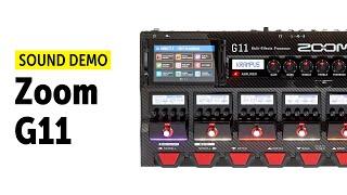 Zoom G11 - Sound Demo no talking