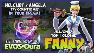 Helcurt ft Angela for Counter Fanny? So What? EVOS•Oura Top 1 Global Season 7  MLBB
