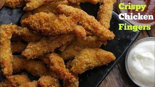 CRISPY CHICKEN FINGERS Best Chicken Starter  By Chef Aadil Hussain