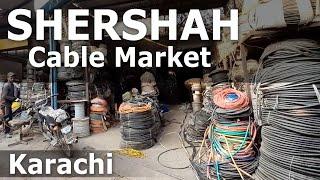 Shershah Kabar Cable Market Karachi Walking Tour