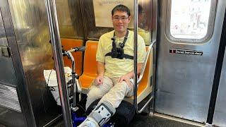 First Time Riding the NYC Subway with a Disability  Astoria to Times Square