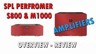 SPl Performer S800 & M1000 Power Amplifiers Review