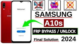 Samsung A10S FRP Bypass 2024 Android 11  SM-A107FDS Reset Google Account  FRP Unlock Without PC