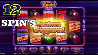 V.I.P HIGH ROLLER HOT HOT FRUIT PRIVE HOLLYWOOD BETS EPIC WIN 12 SPIN FEATURE AT R60 SPINS