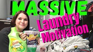 **NEW** ALL DAY LAUNDRY MOTIVATION FAMILY OF 4 WEEKLY LAUNDRY ROUTINE MOM LIFE SAHM  GET IT ALL DONE