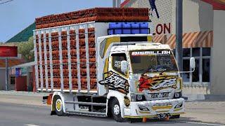 RILIS... MOD TRUCK CANTER AYAM MINIMALIS MBOISS SUSPENSI REAL FULL KOPLER 