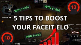 HOW TO GET HIGHER ELO ON FACEIT HOW I GOT TO 4800 ELO