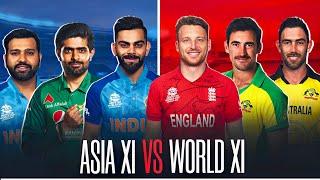 Kohli and Azam Join Forces Asia XI vs World XI Showdown in Cricket 22