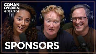 Conan Trash Talks His Non-Sponsors  Conan OBrien Needs A Friend