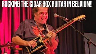 Low Down Screaming Slide In Concert With John Mary Go Round @ The Belgium Cigar Box Guitar Festival