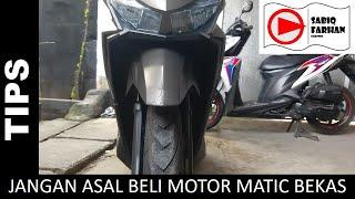 TIPS MEMBELI MOTOR MATIC BEKAS