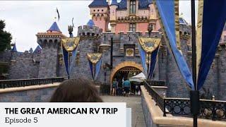 Episode 5 The Great American RV Trip-Disneyland Day 2 #disneyvlog #travelvlog #familytravelvlog