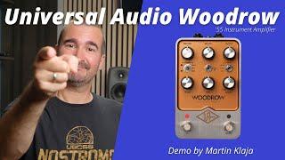 Universal Audio  Woodrow ‘55 Instrument Amplifier  Demo by Martin Klaja