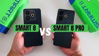 MENDING MANA  Infinix Smart 8 VS Infinix Smart 8 Pro