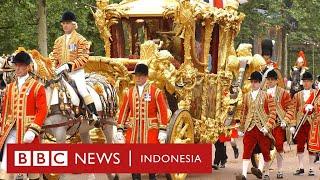 Penobatan Raja Charles III Dua kereta emas yang menjemput dan mengantar raja  - BBC News Indonesia