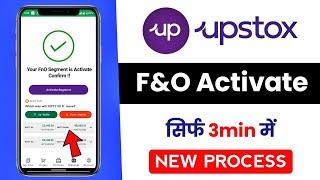 How to activate f&o in upstox  How to enable f&o in upstox  f&o activate in upstox