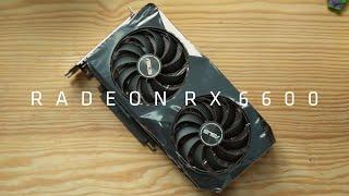 Radeon RX 6600 and the awesome AMD FidelityFX Super Resolution