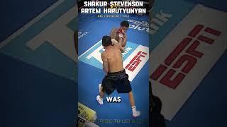 Stevenson Defeat Harutyunyan Via Unanimous Decision  Stevenson VS Harutyunyan #shorts #boxing #news