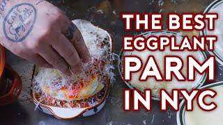 Bangers with Babish Cafe Spaghetti’s Eggplant Parm  “Hot Stuff” by Donna Summer