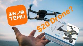 $20 Temu Drone...Will It Fly? Worth The Money?