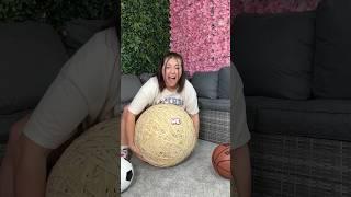 The worlds biggest rubber band ball