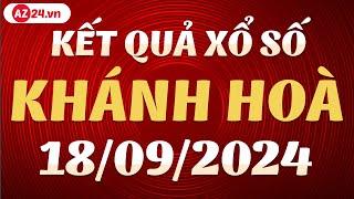 Xổ số Khánh Hòa ngày 18 tháng 9 - XSKH - SXKH - Kết quả xổ số kiến thiết Khánh Hòa hôm nay thứ 4