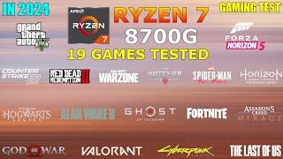 Ryzen 7 8700G Radeon 780M  Tested in 19 Games - the Best APU for Gaming