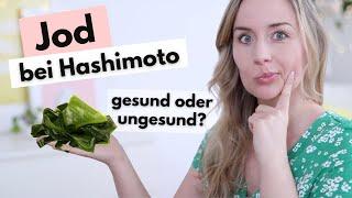Jod bei Hashimoto Essentiell oder gefährlich? Jodmangel Jodsalz Schilddrüse #fraghannah