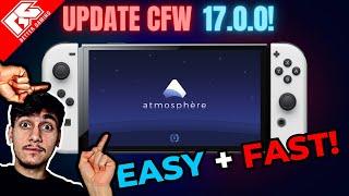 Update CFW to 17.0.0 on Switch 2023 #jailbreak #switch