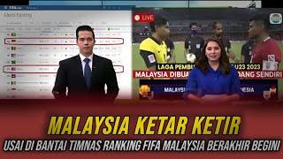 GANYANG MALAYSIA‼️RANKING FIFA TIMNAS INDONESIA MAKIN MEROKETMALAYSIA MAKIN TERTINGGAL.