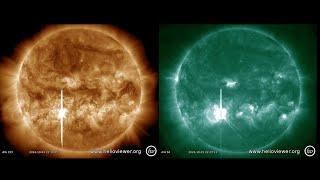 Major X7.1-Class Solar Flare and Earth-Directed CME - G1-G3 Geomagnetic Storm Watches For 4-5 Oct.