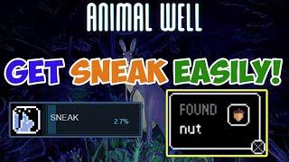 Animal Well Sneak Tutorial  How to get the Rare AchievementTrophy less than 3% of Players Have